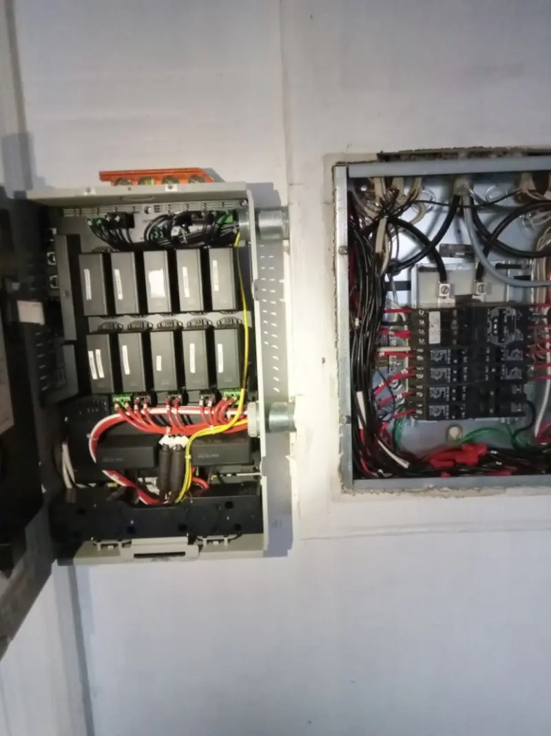 Electrical panel upgrade completed for Carbon Monoxide Detector Installation in Blair